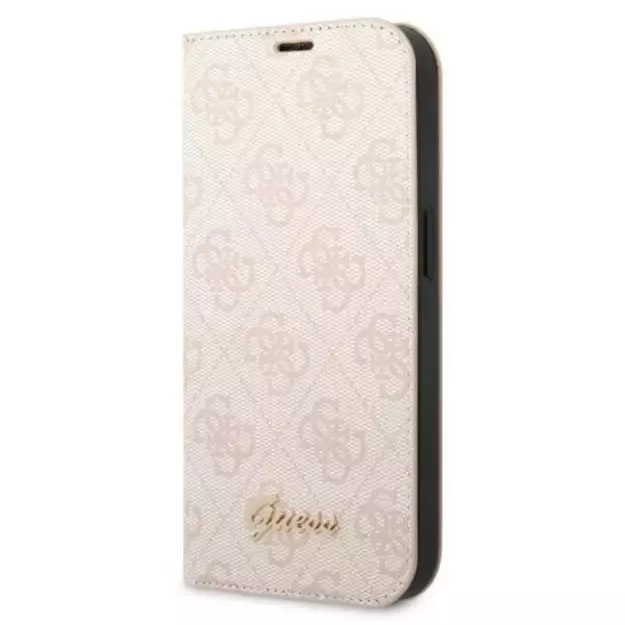 Guess GUBKP14LHG4SHP iPhone 14 Pro 6.1 &quot pink / pink book 4G Vintage Gold Logo
