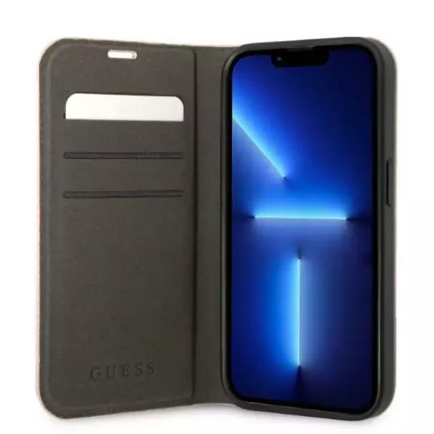 Guess GUBKP14LHG4SHP iPhone 14 Pro 6.1 &quot pink / pink book 4G Vintage Gold Logo 3