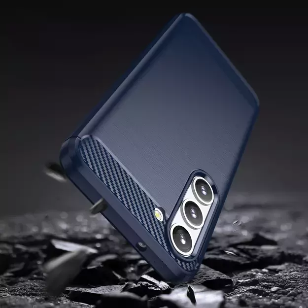 Carbon Case for Samsung Galaxy S23 flexible silicone carbon cover blue 12