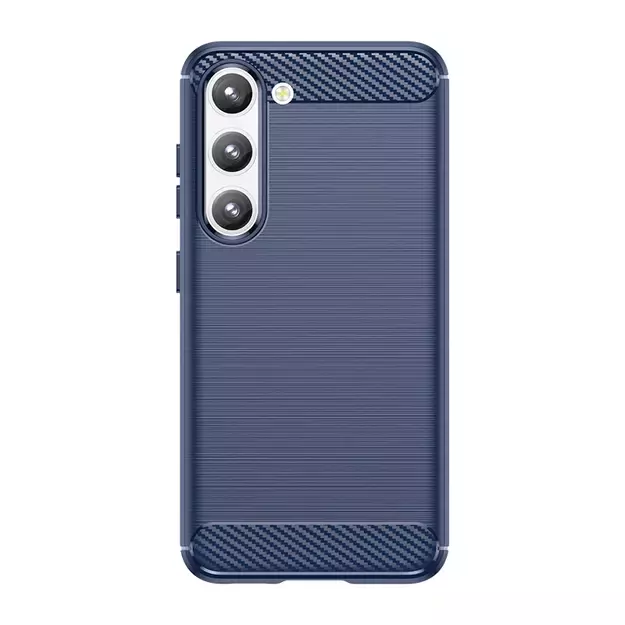 Carbon Case for Samsung Galaxy S23 flexible silicone carbon cover blue 8