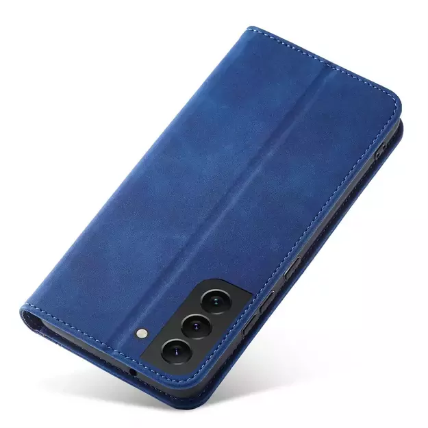 Magnet Fancy Case for Samsung Galaxy S23+ flip cover wallet stand blue 6
