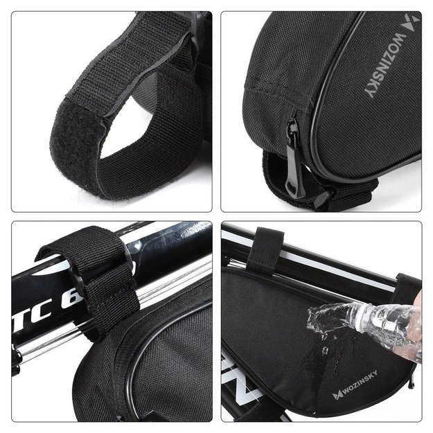 Wozinsky bike bag for 1.5l bike frame black (WBB11BK) 22