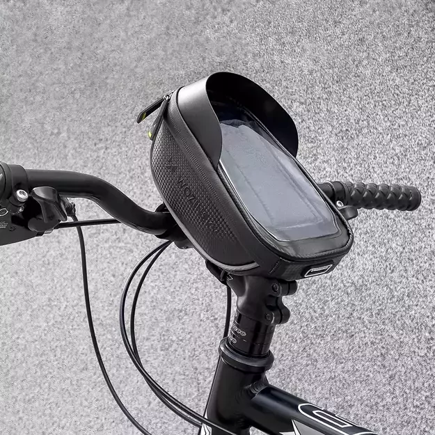Wozinsky bike handlebar bag with phone case 1l black (WBB16BK) 15