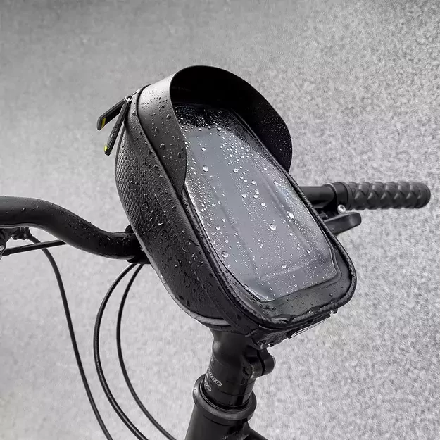 Wozinsky bike handlebar bag with phone case 1l black (WBB16BK) 17