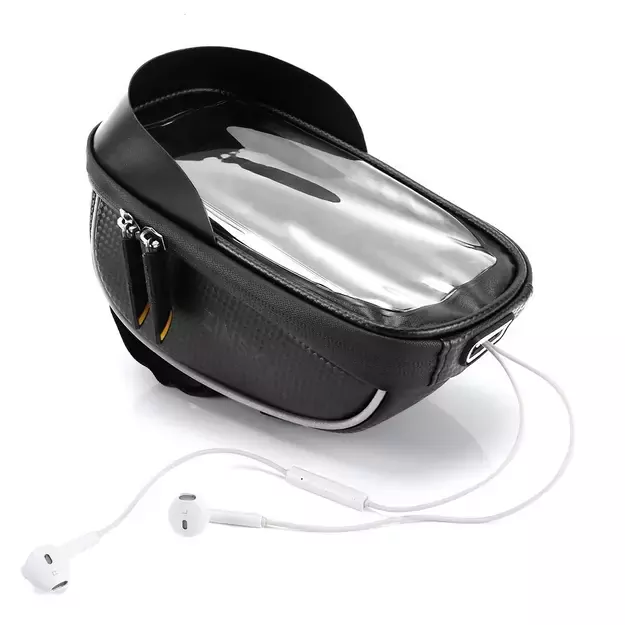 Wozinsky bike handlebar bag with phone case 1l black (WBB16BK) 7