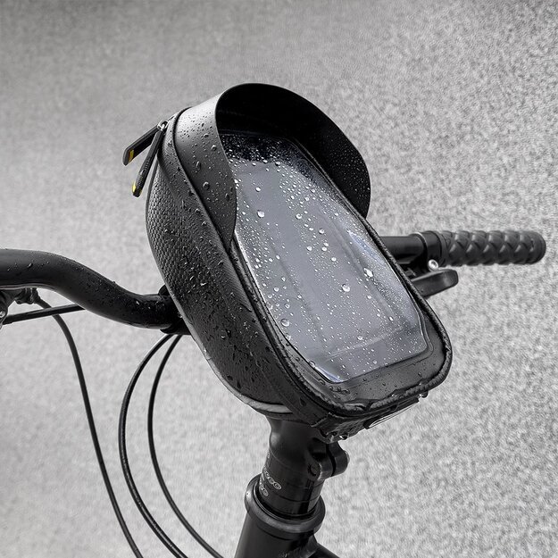Wozinsky bike handlebar bag with phone case 1l black (WBB16BK) 35