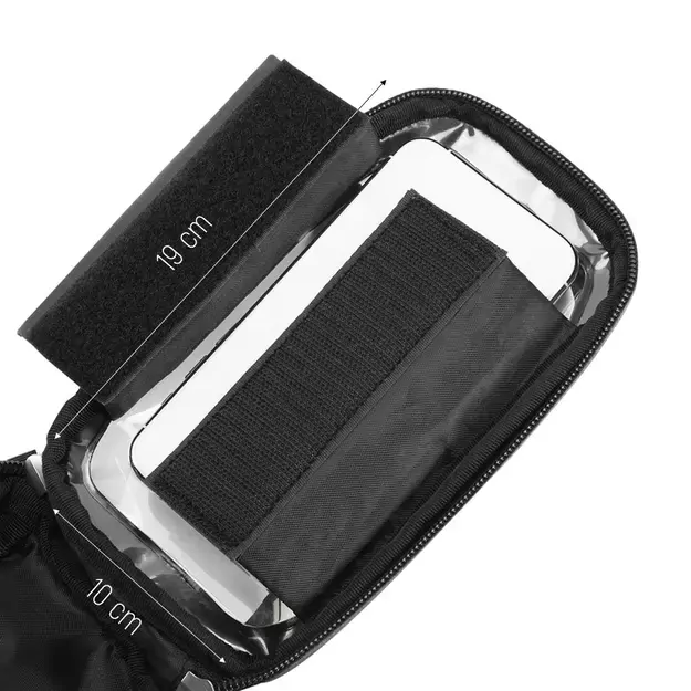 Wozinsky bike handlebar bag with phone case 1l black (WBB16BK) 11