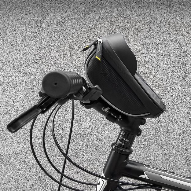 Wozinsky bike handlebar bag with phone case 1l black (WBB16BK) 34