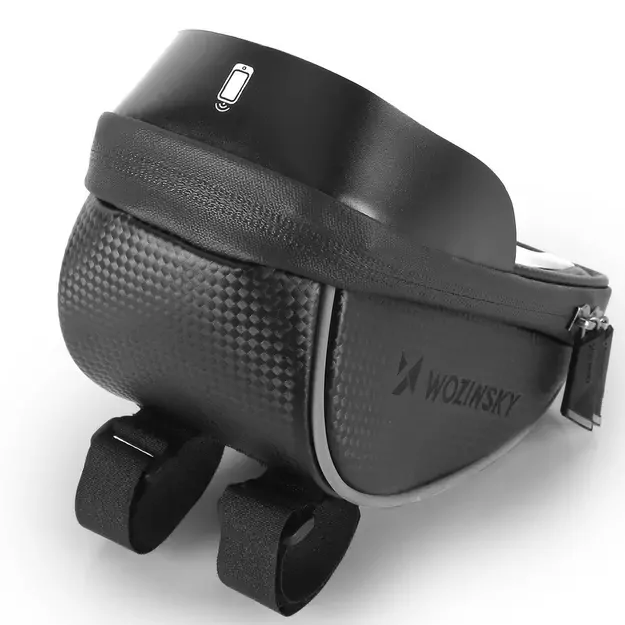 Wozinsky bike handlebar bag with phone case 1l black (WBB16BK) 8