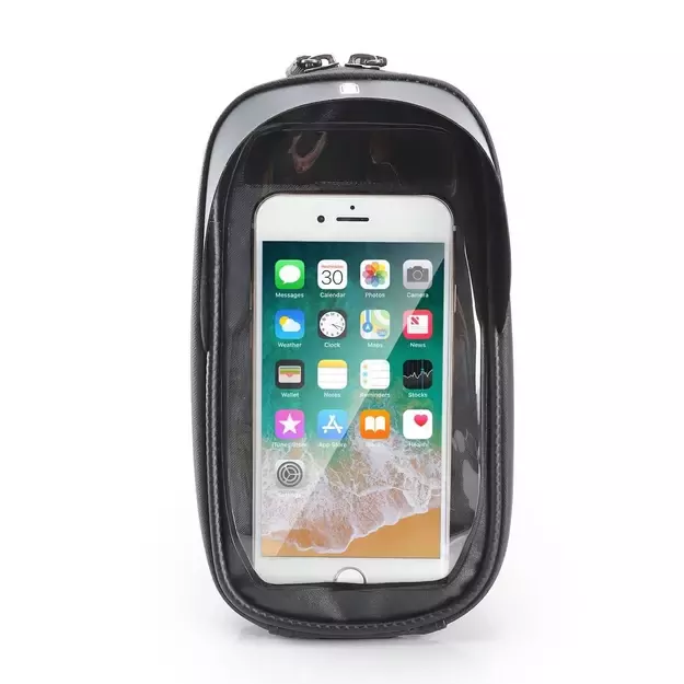 Wozinsky bike handlebar bag with phone case 1l black (WBB16BK) 12