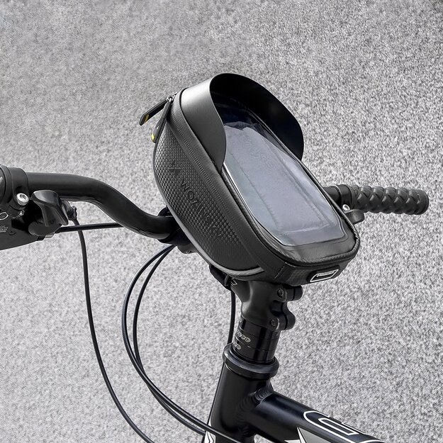 Wozinsky bike handlebar bag with phone case 1l black (WBB16BK) 33