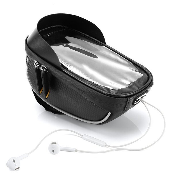 Wozinsky bike handlebar bag with phone case 1l black (WBB16BK) 25