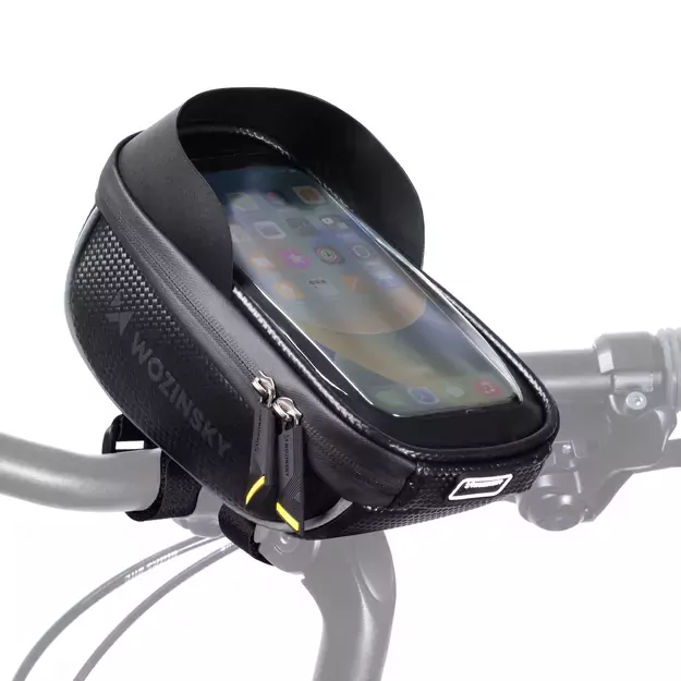 Wozinsky bike handlebar bag with phone case 1l black (WBB16BK) 18