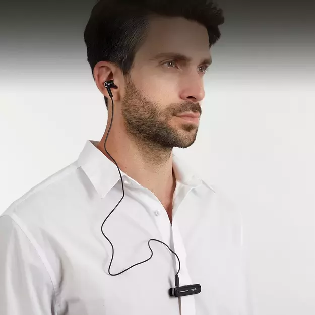 SBS TECLIPHEADSETBTK Wireless Earphone with Clip - Black 10