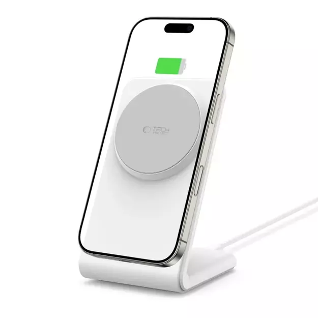 Tech-Protect QI15W-A38 MagSafe Wireless Charger - White 1