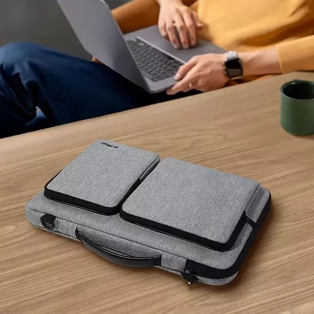 15-16 Tech-Protect Defender Bag Laptop Bag - Gray 20
