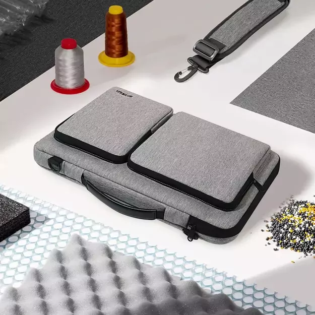 15-16 Tech-Protect Defender Bag Laptop Bag - Gray 17