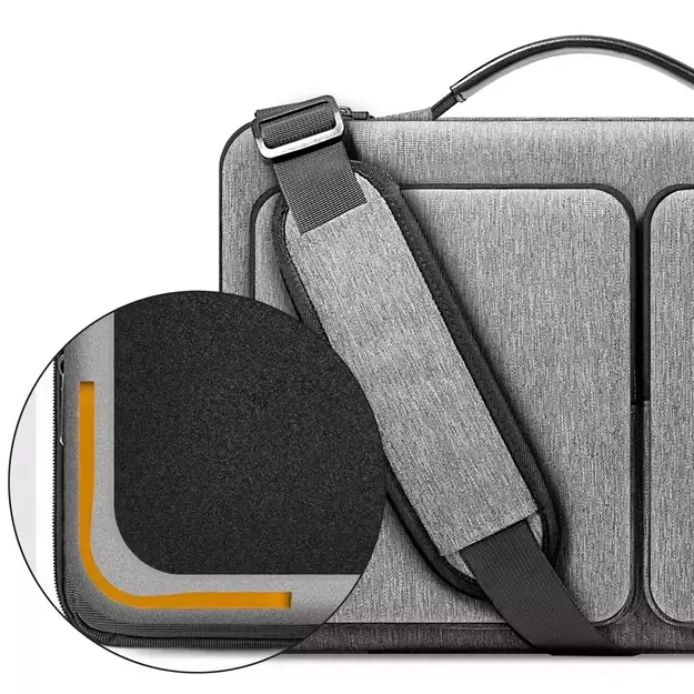 15-16 Tech-Protect Defender Bag Laptop Bag - Gray 14
