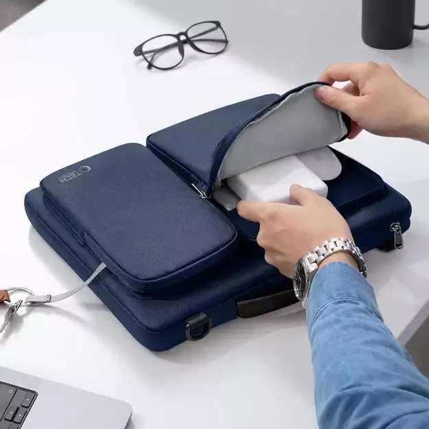 15-16 Tech-Protect Defender Bag Laptop Bag - Blue 19
