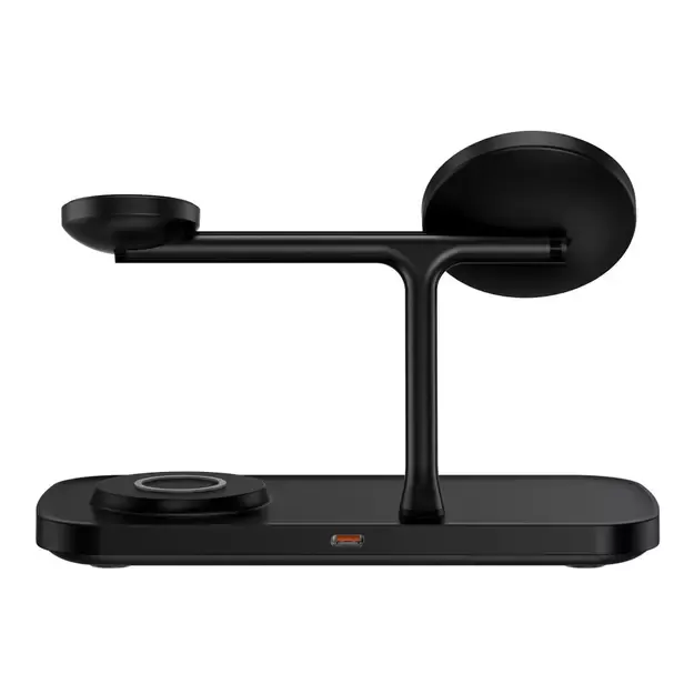 Tech-Protect QI15W-A45 3in1 Wireless Charger with MagSafe for Apple Devices - Black 11