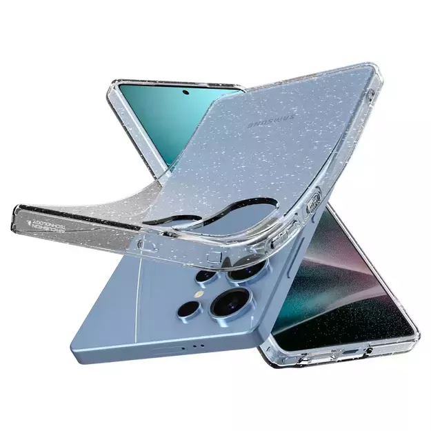 Spigen Liquid Crystal Case for Samsung Galaxy S25 Ultra - Clear Glitter 5