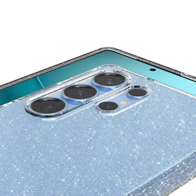 Spigen Liquid Crystal Case for Samsung Galaxy S25 Ultra - Clear Glitter 8