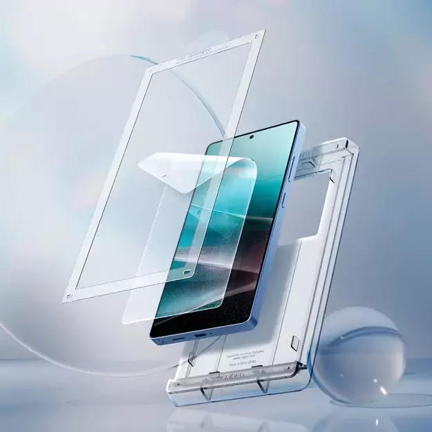 Spigen Elite Shield EZ FIT Hybrid Glass for Samsung Galaxy S25 Ultra - Transparent 6