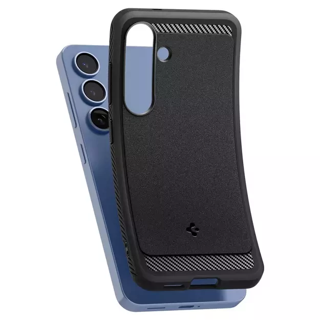 Spigen Rugged Armor Mag MagSafe Case for Samsung Galaxy S25 - Matte Black 5