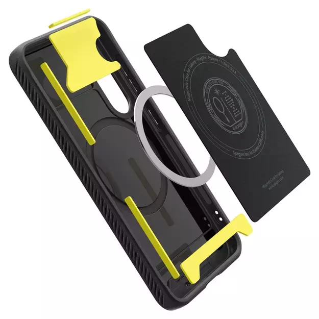 Spigen Rugged Armor Mag MagSafe Case for Samsung Galaxy S25 - Matte Black 6