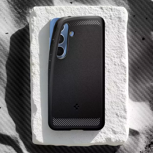 Spigen Rugged Armor Mag MagSafe Case for Samsung Galaxy S25 - Matte Black