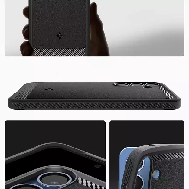 Spigen Rugged Armor Mag MagSafe Case for Samsung Galaxy S25 - Matte Black 27
