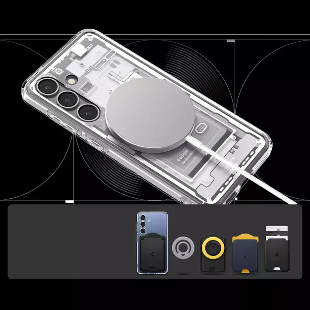 Spigen Ultra Hybrid Mag Case for Samsung Galaxy S25 Zero One - White 29