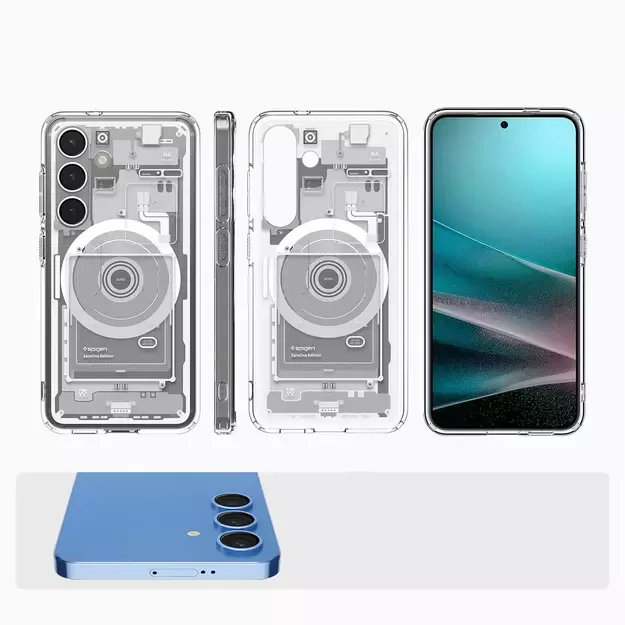 Spigen Ultra Hybrid Mag Case for Samsung Galaxy S25 Zero One - White 25