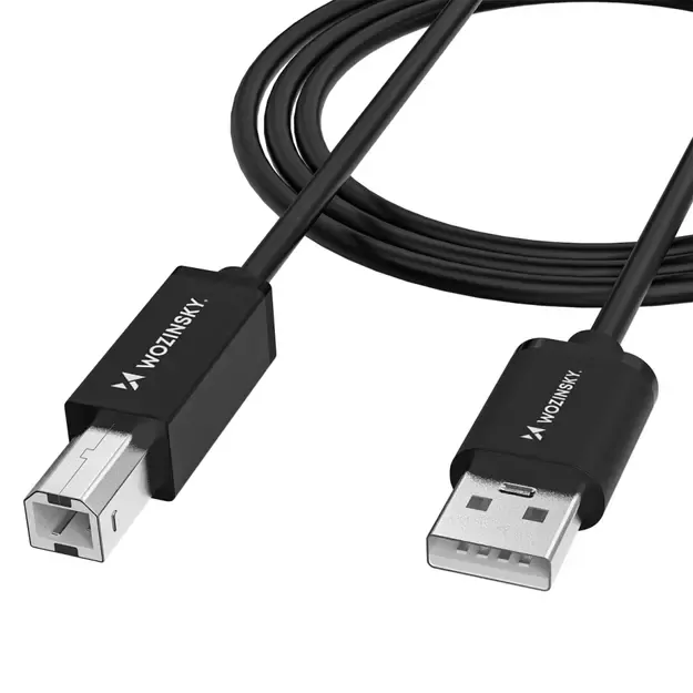 Wozinsky WKDDY3S USB-B - USB-A 480Mb/s Cable 2m - Black