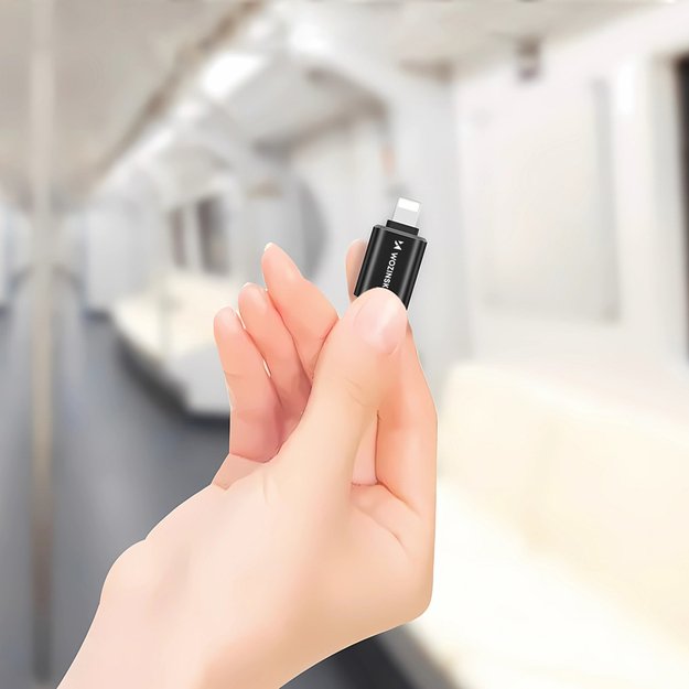 Wozinsky WALA-01 Lightning to USB-A OTG Adapter - Black 5