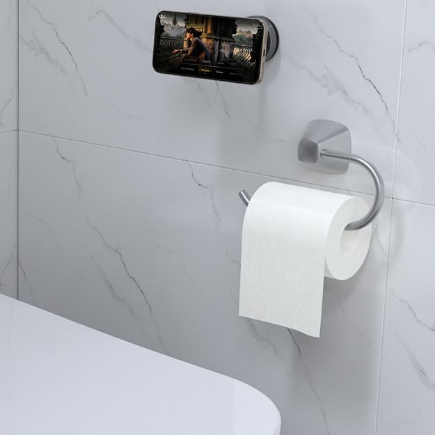 Uchwyt samochodowy Wozinsky WUSM-01 magnetyczny na deskę rozdzielczą/szybę - czarny 5