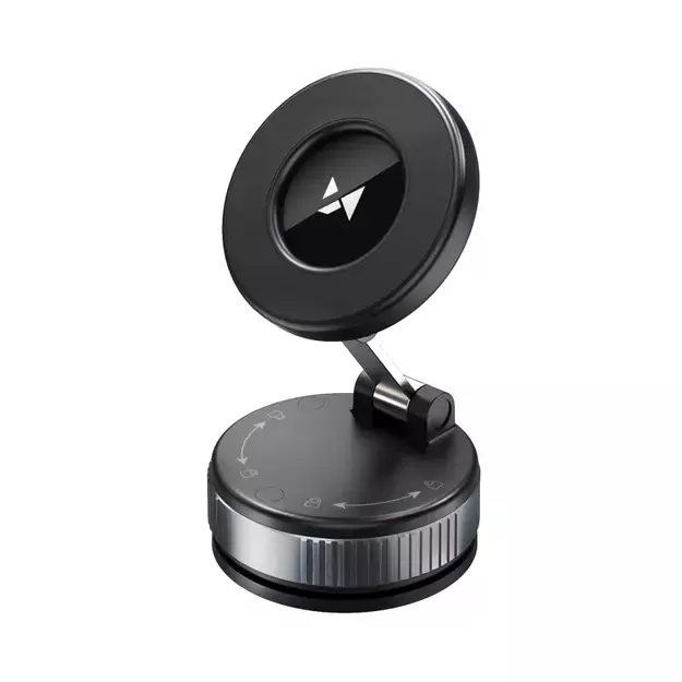 Uchwyt samochodowy Wozinsky WUSM-01 magnetyczny na deskę rozdzielczą/szybę - czarny