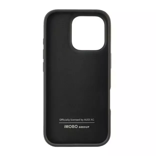 Audi Synthetic Leather iPhone 16 Pro 6.3&quot  black/black hardcase AU-TPUPCIP16P-GT/D2-BK 5