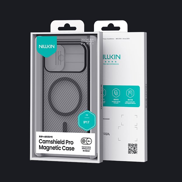 CamShield Pro Magnetic Case IP17 Transparent black 19