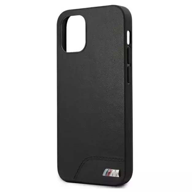 Etui BMW BMHCP12SMHOLBK iPhone 12 mini 5,4  czarny/black hardcase M Collection Smooth PU 13