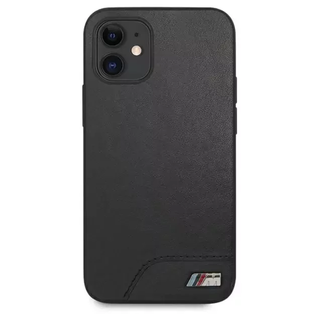 Etui BMW BMHCP12SMHOLBK iPhone 12 mini 5,4  czarny/black hardcase M Collection Smooth PU 10