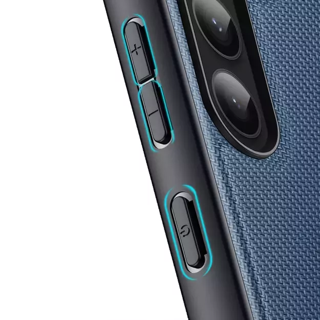 Dux Ducis Fino case Samsung Galaxy S23+ cover with silicone frame blue 7