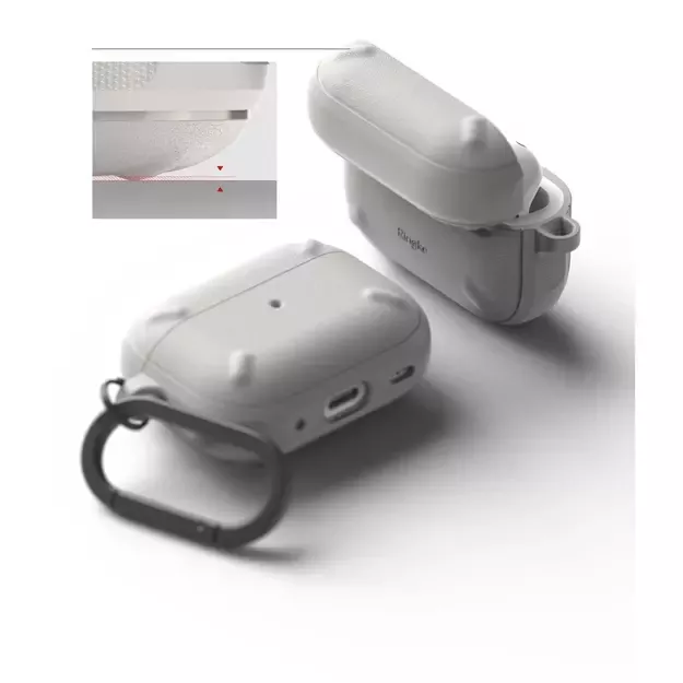 Ringke Onyx case for AirPods Pro 2 armored case for headphones gray 1