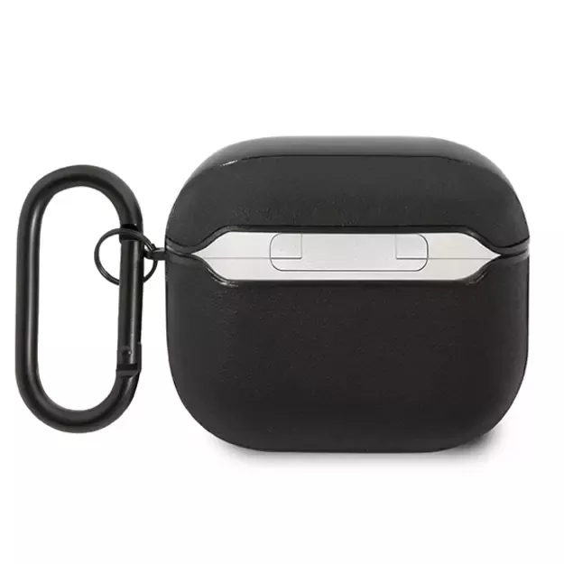 AMG Leather Big Logo case for AirPods 3 - black 3