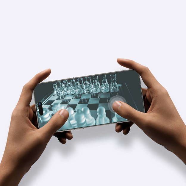 AmazingThing Titan Matte Glass tempered glass for iPhone 16 Pro Max 9