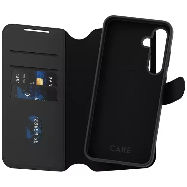 CARE by PanzerGlass Feature Tango 2in1 Wallet Case for Samsung Galaxy S25+ - Black 7