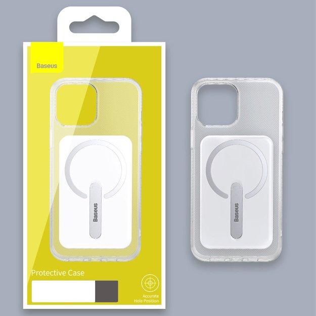 Baseus Magnetic Phone Case iPhone 13 Pro (6.1  2021) transparent 22
