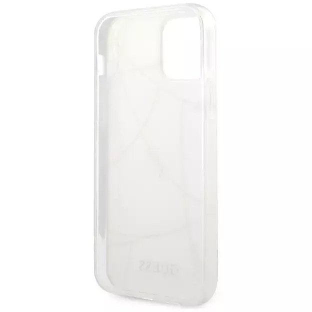 Guess GUHCP12SPCUCHWH iPhone 12 mini 5.4&quot  white/white hardcase Gold Chain Collection 8