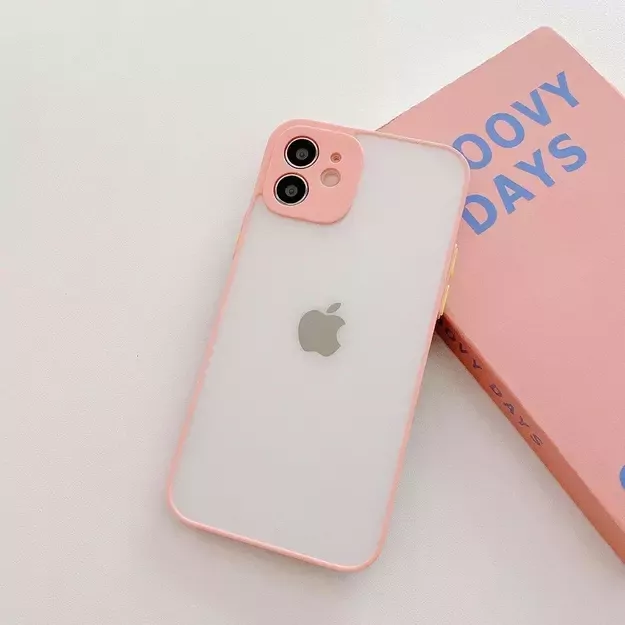 Milky Case silicone flexible translucent case for Samsung Galaxy A72 4G pink 14