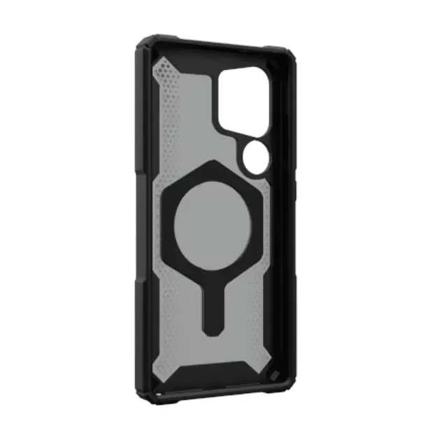 UAG Plasma XTE Magnet MagSafe Case for Samsung Galaxy S25 Ultra 5G - Black/Orange 4